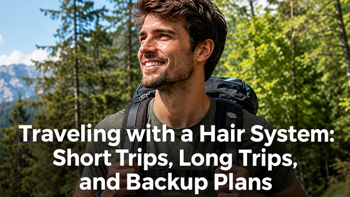 Traveling with a Hair System: Short Trips, Long Trips, and Backup Plans