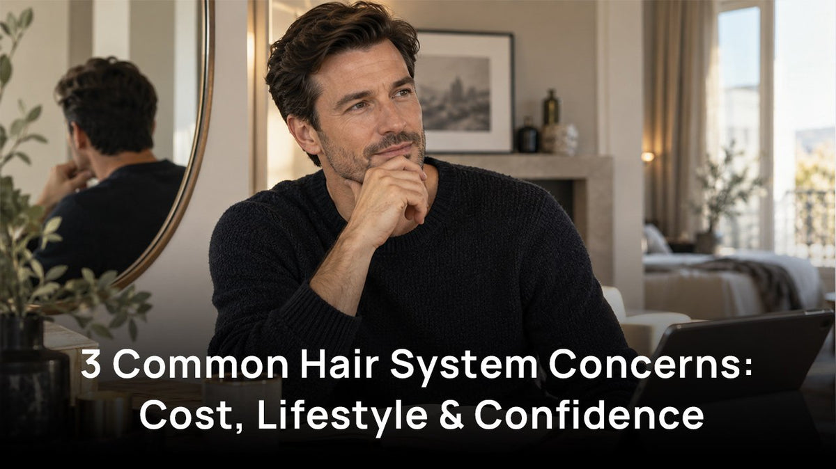 3 Common Hair System Concerns: Cost, Daily Life, and Confidence
