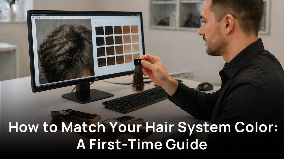 How to Match Your Hair System Color: A First-Time Guide