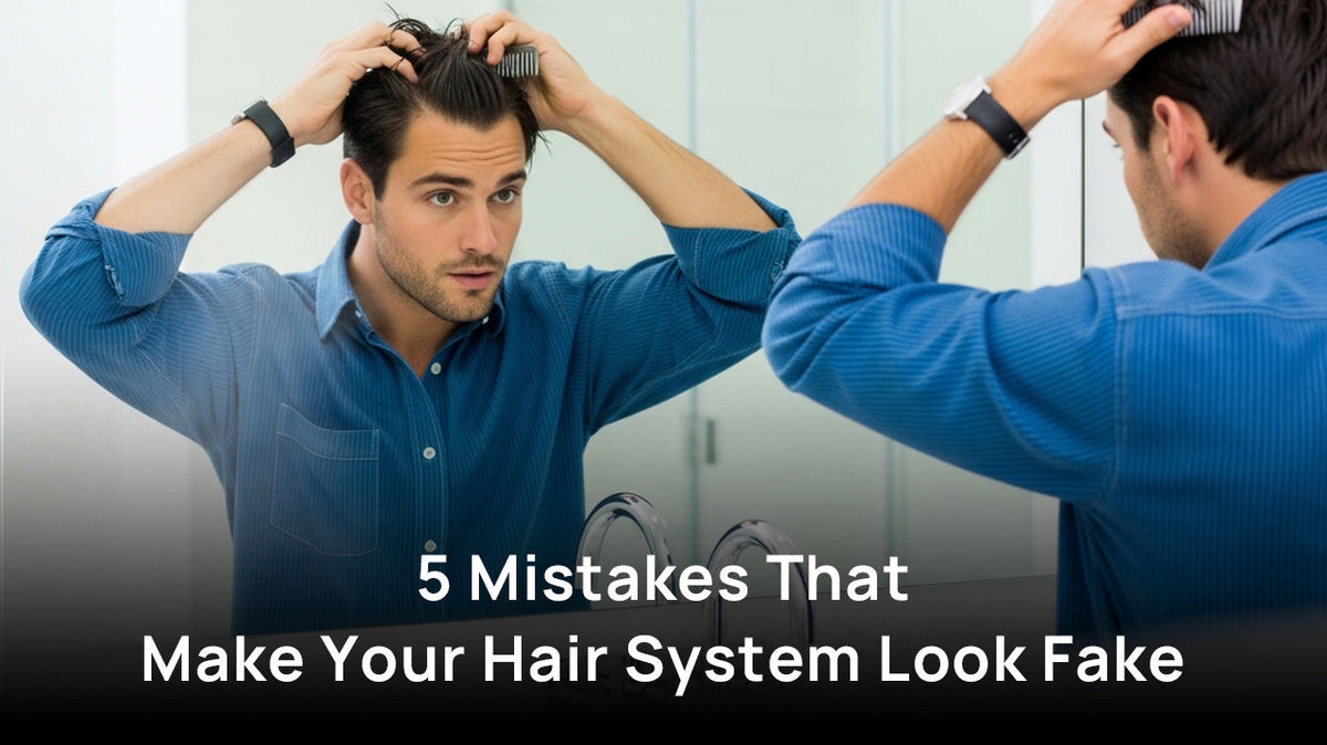 5 Mistakes That Make Your Hair System Look Fake