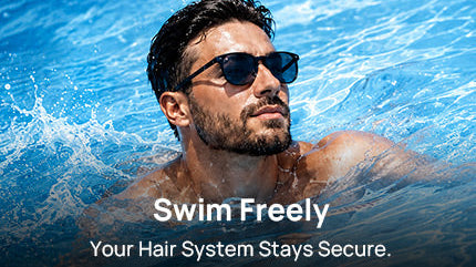 How to Swim with a Hair System Without Worry?