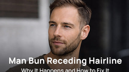 Man Bun Receding Hairline: Why It Happens and How to Fix It
