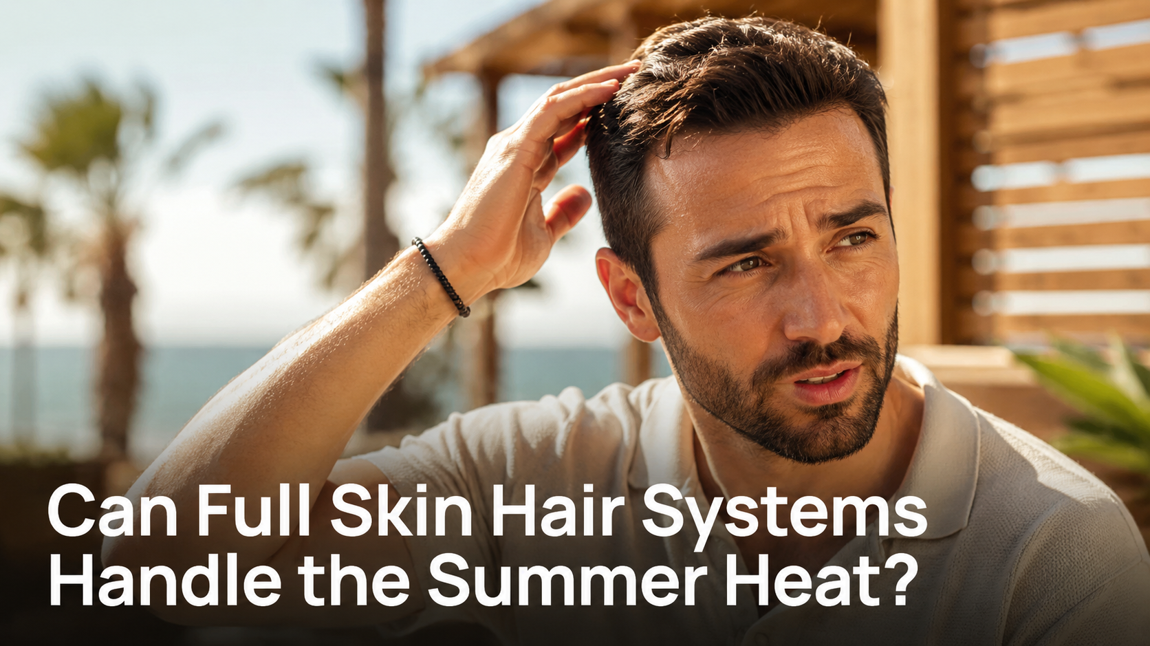 can full skin hair system handle the summer heat