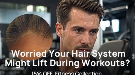Worried Your Hair System Might Lift During Sports? Enjoy 15% OFF Fitness Collection