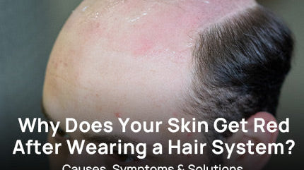 Why Does Your Skin Get Red After Wearing a Hair System? Causes, Symptoms & Solutions