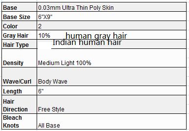 Custom Made Hair System