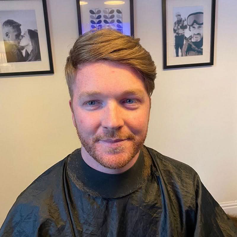 Apollo Men's Toupee Online | Mono with Scallop Front | Men's Hairstyle in Trend