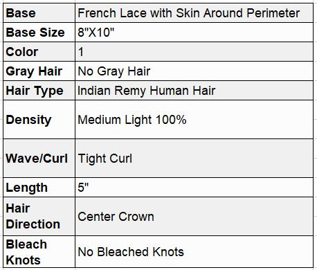 Custom Made Hair System