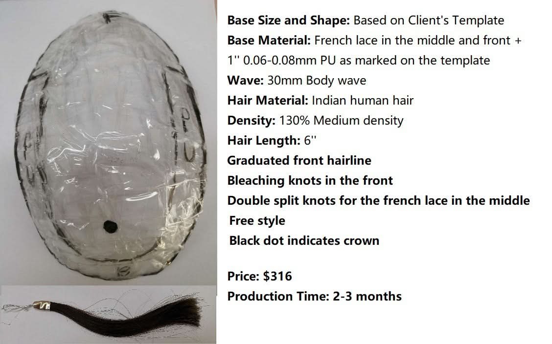 Custom Made Hair System