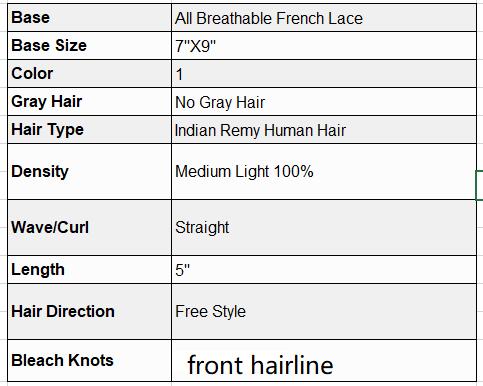 Custom Made Hair System