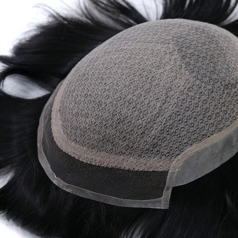 Prometheus Bald Men Hair Pieces Online | Silk Base with Front Lace | luxurious Style