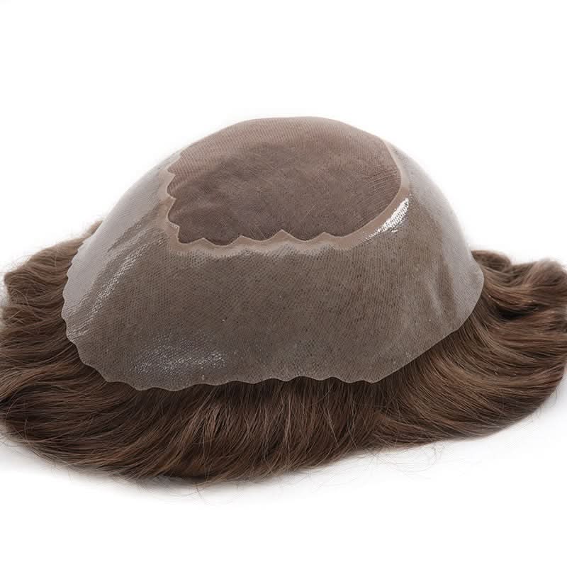 Apollo Men's Toupee Online | Mono with Scallop Front | Men's Hairstyle in Trend