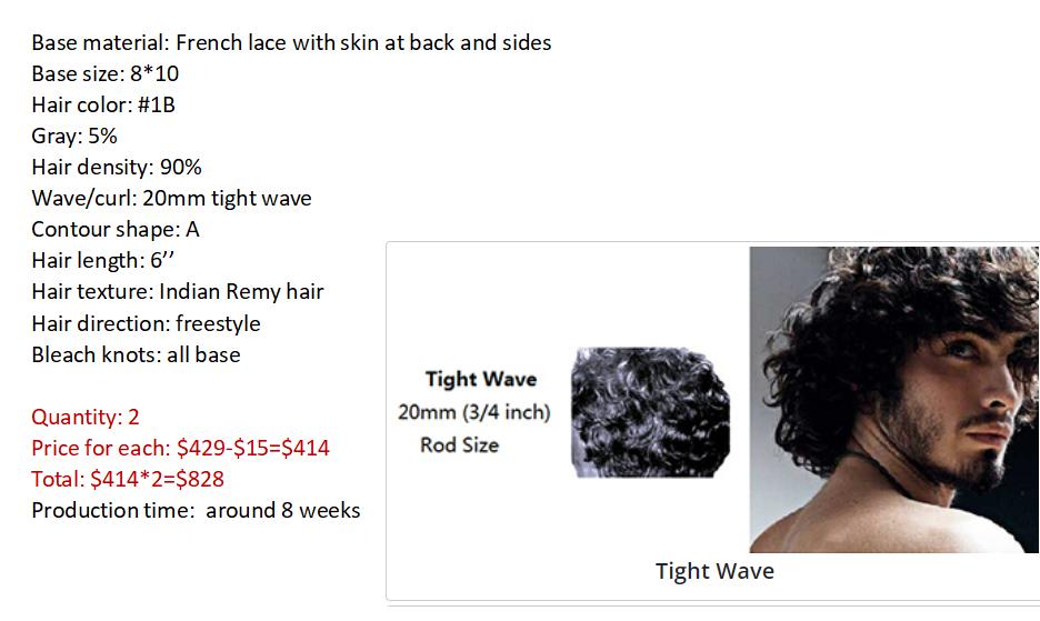 Custom Made Hair System