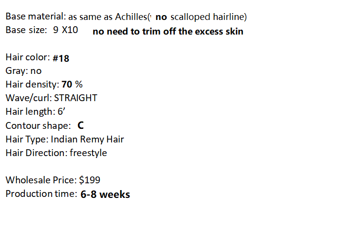 Custom Made Hair System