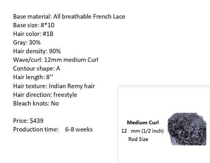 Custom Made Hair System