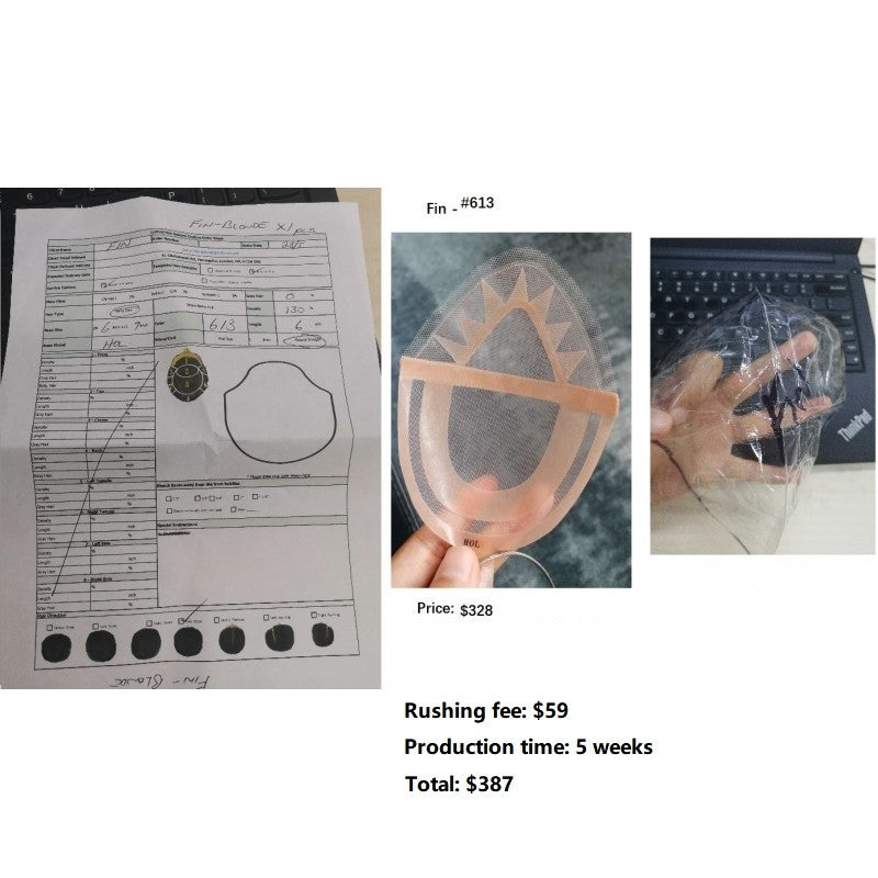 Wholesale Custom Made Hair System for Salon -Ajay - Finn