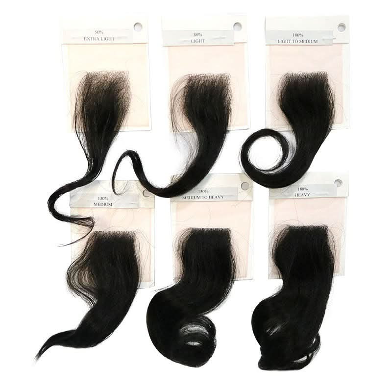 Density Chart for Men's Hair Replacement System