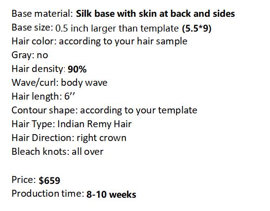 Custom Made Hair System