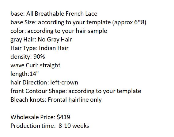 Custom Made Hair System