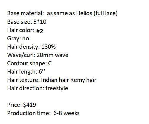 Custom Made Hair System