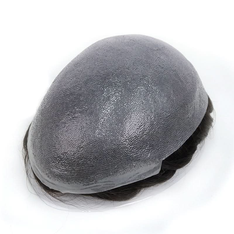 Coeus Mens Hair Replacement Unit |Full Thin Skin Base |Men's Hairstyle for Curly Hair