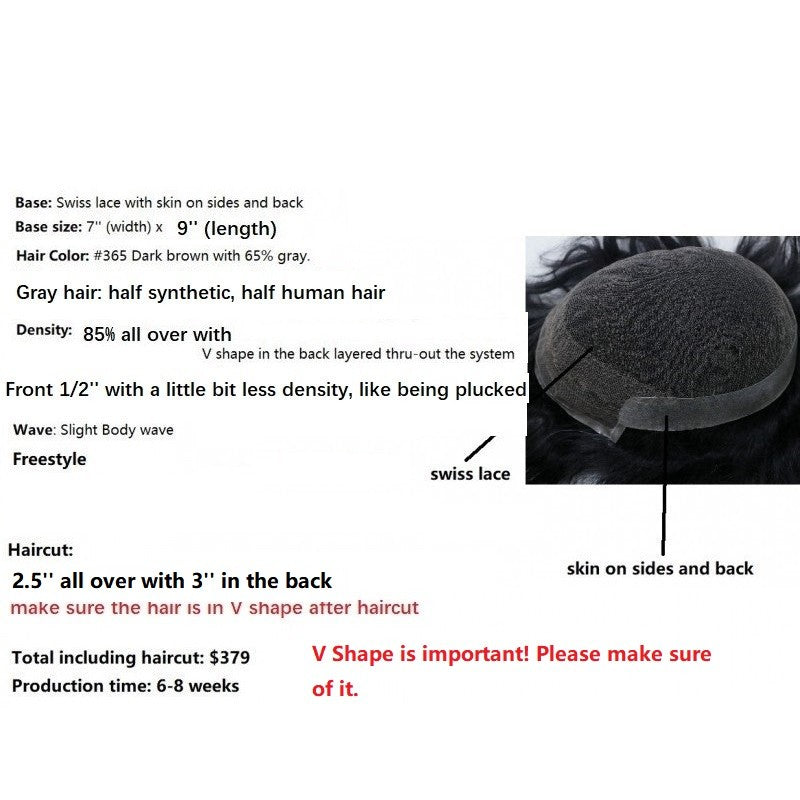 Custom Made Hair System