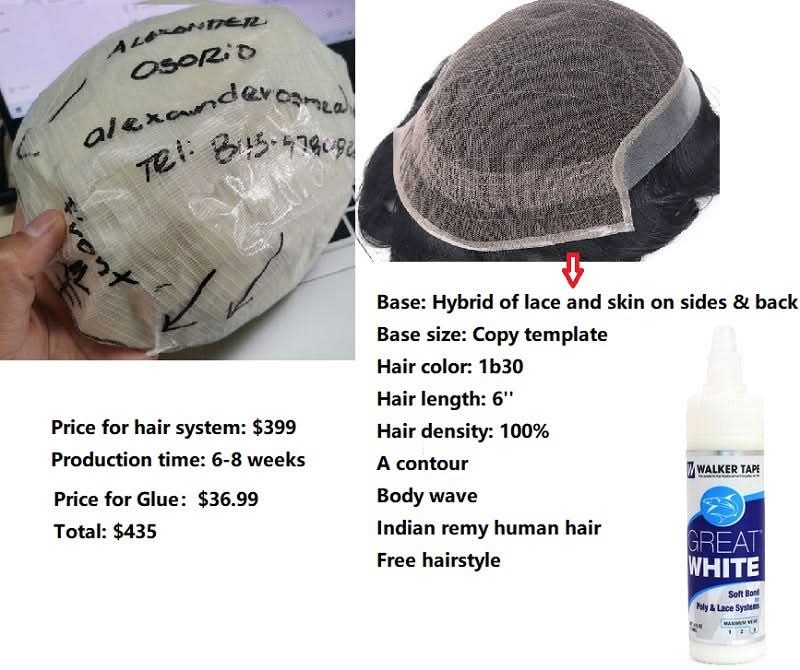 Custom Made Hair System