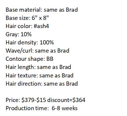 Custom Made Hair System