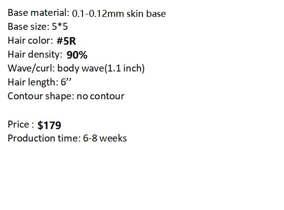 Custom Made Hair System