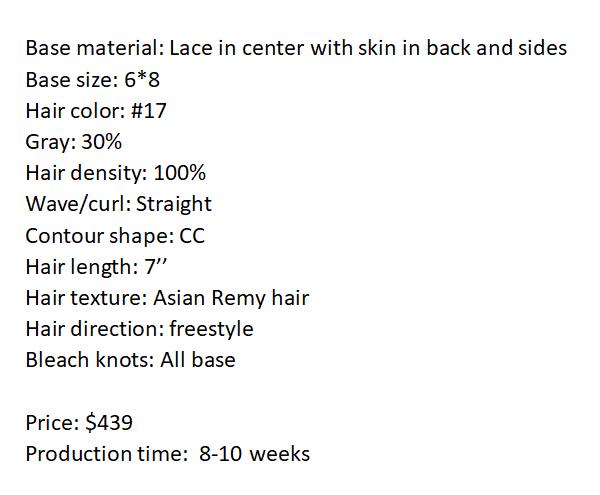 Custom Made Hair System