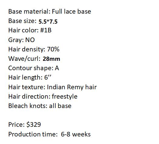 Custom Made Hair System