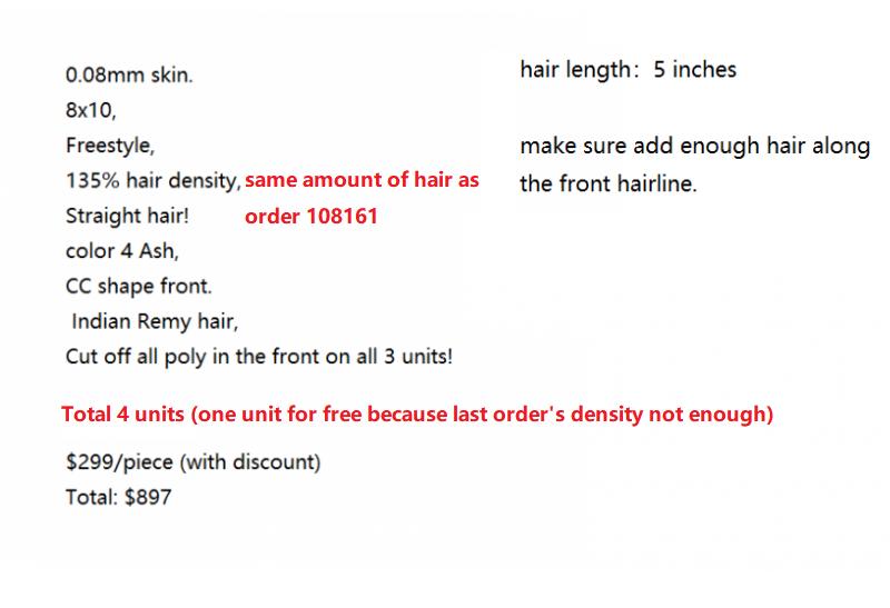 Custom Made Hair System