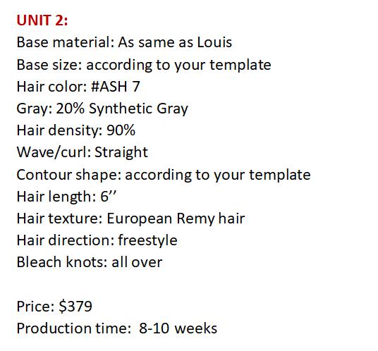 Custom Made Hair System