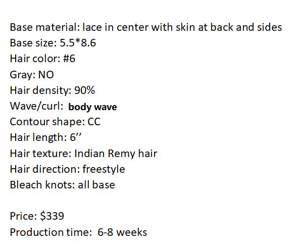 Custom Made Hair System