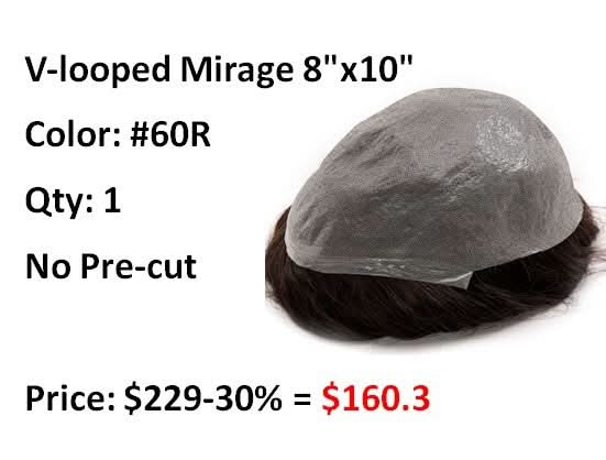 V-looped Mirage 60R - No Pre-cut
