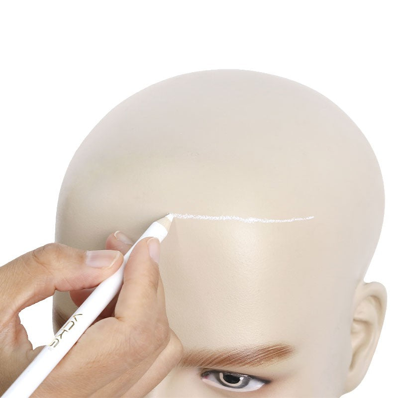 Medical-grade White Erasable Marker for Hair System Installation | Marking hairline on Skin