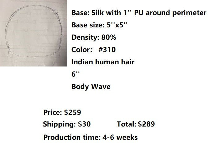 Wholesale Custom Made Hair System for Salon