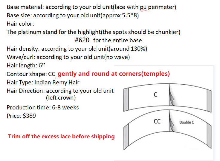Custom Made Hair System