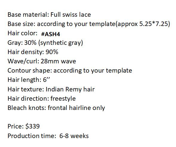 Custom Made Hair System