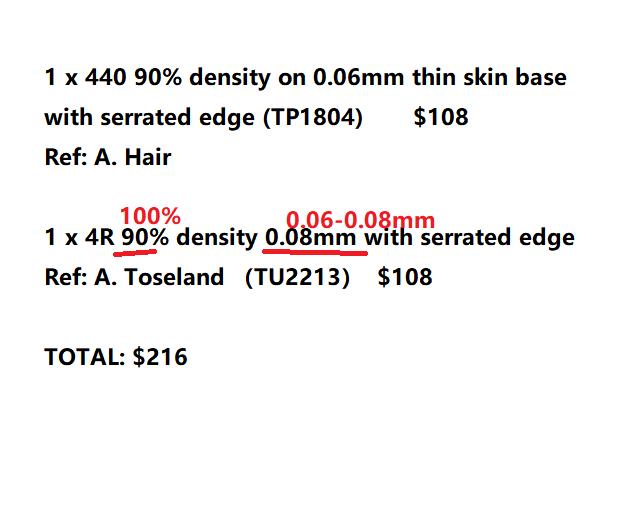 Wholesale Hair System for Salon