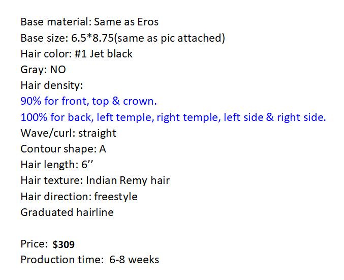 Custom Made Hair System