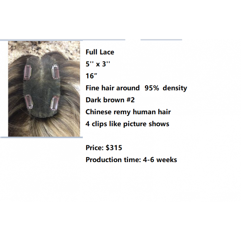 Wholesale Custom Made Hair System for Salon