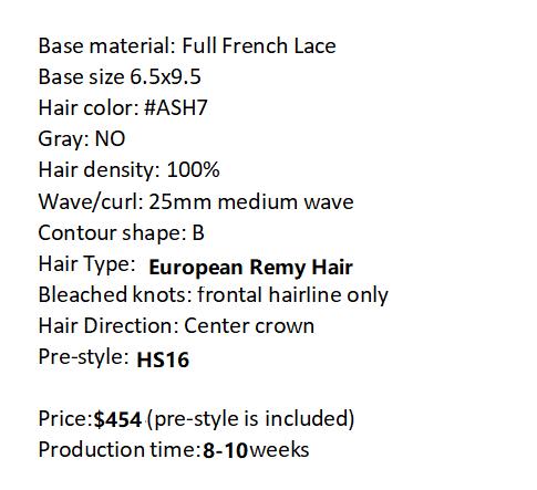 Custom Made Hair System