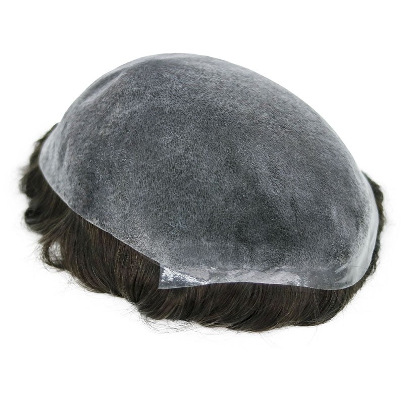 LaVivid Injection Hair System Medium Length Men Hairstyle | 0.06-0.08mm Full Skin with Injection Technique