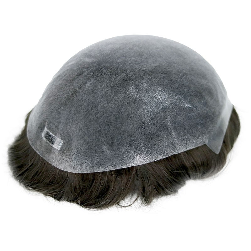 LaVivid Injection Hair System Medium Length Men Hairstyle | 0.06-0.08mm Full Skin with Injection Technique
