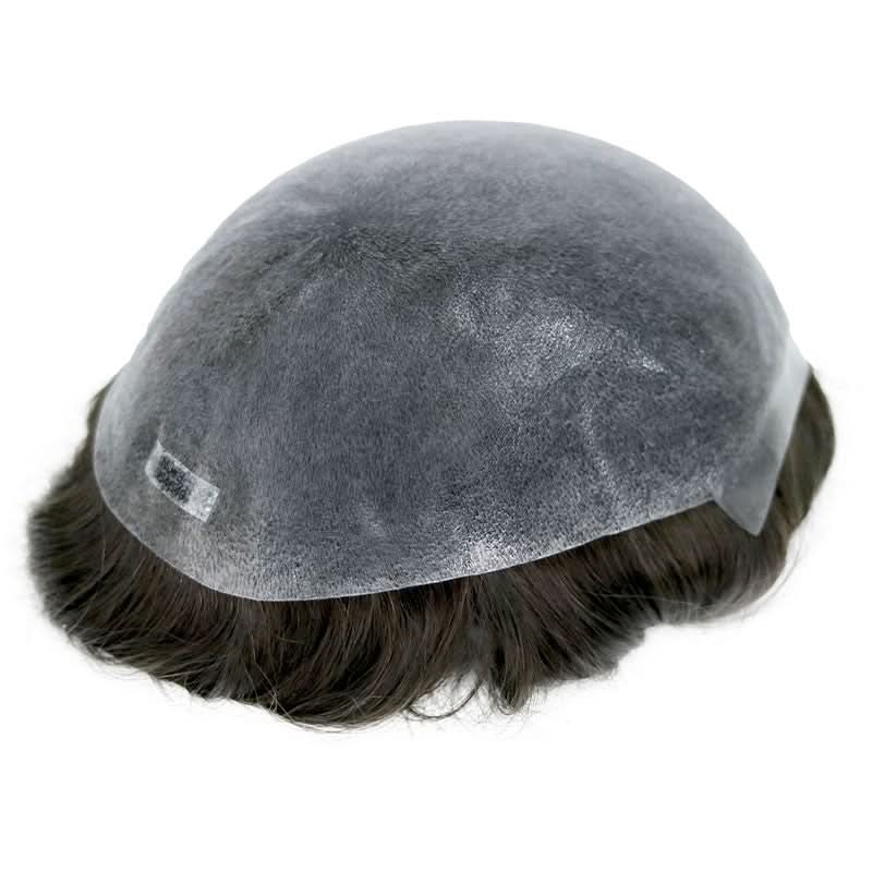 LaVivid Injection Hair System Medium Length Men Hairstyle | 0.06-0.08mm Full Skin with Injection Technique