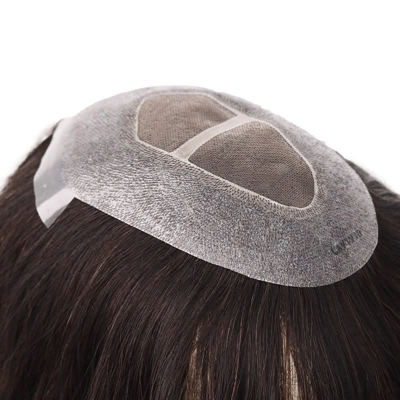 LaVivid Zoe Women Hair System Covering Wide Hair Part Line | Solution to Female Pattern Hair Loss