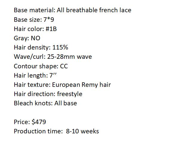 Custom Made Hair System