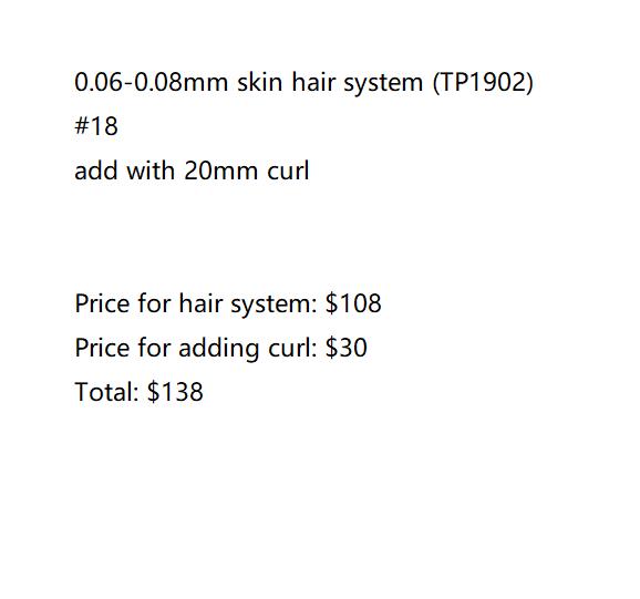 Wholesale Hair System for Salon