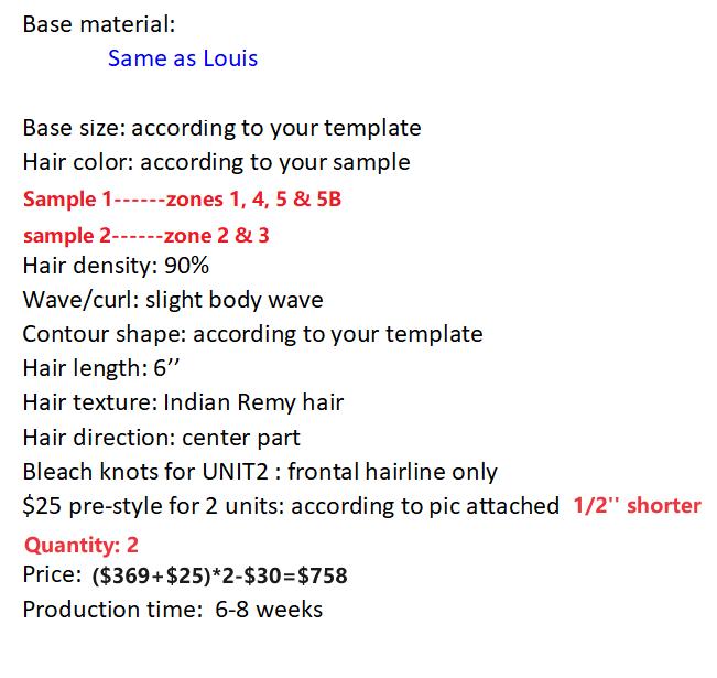 Custom Made Hair System